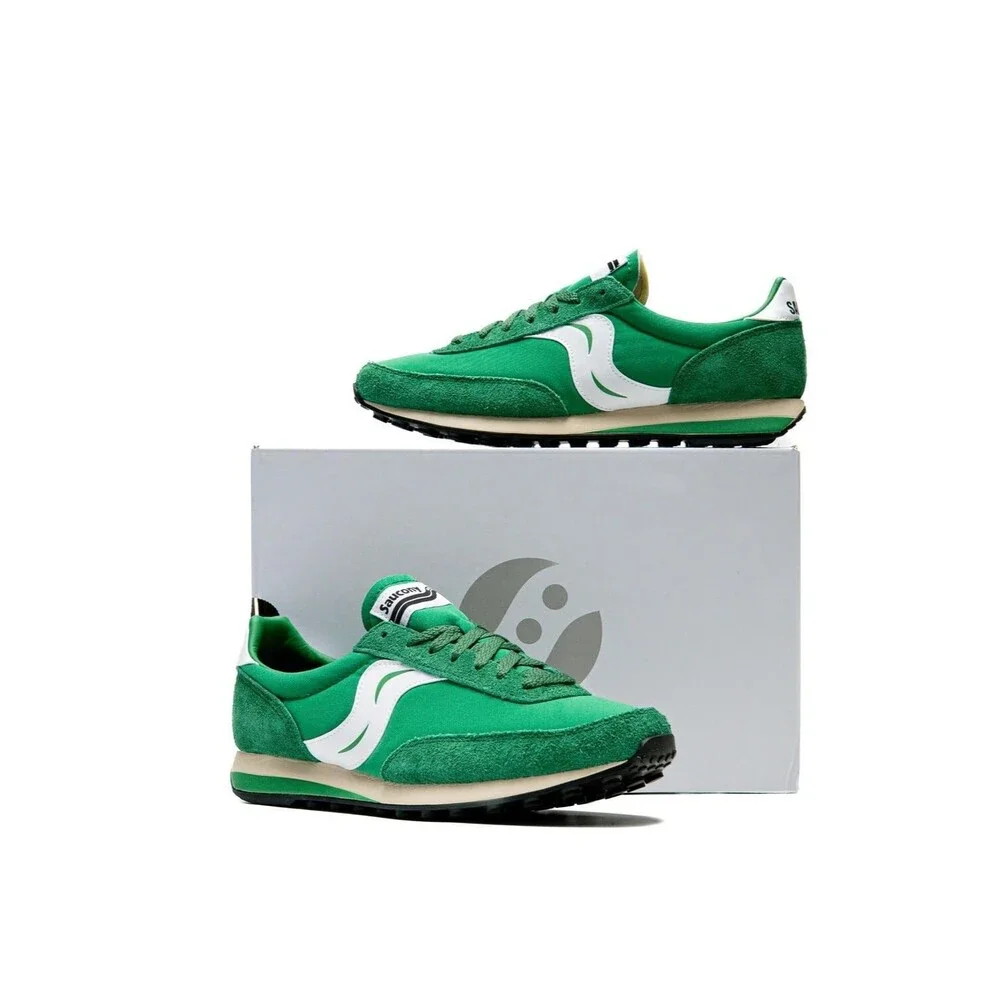 Saucony Endorphin Trainer 80 Running Shoes Green White Men’s Size 10.5